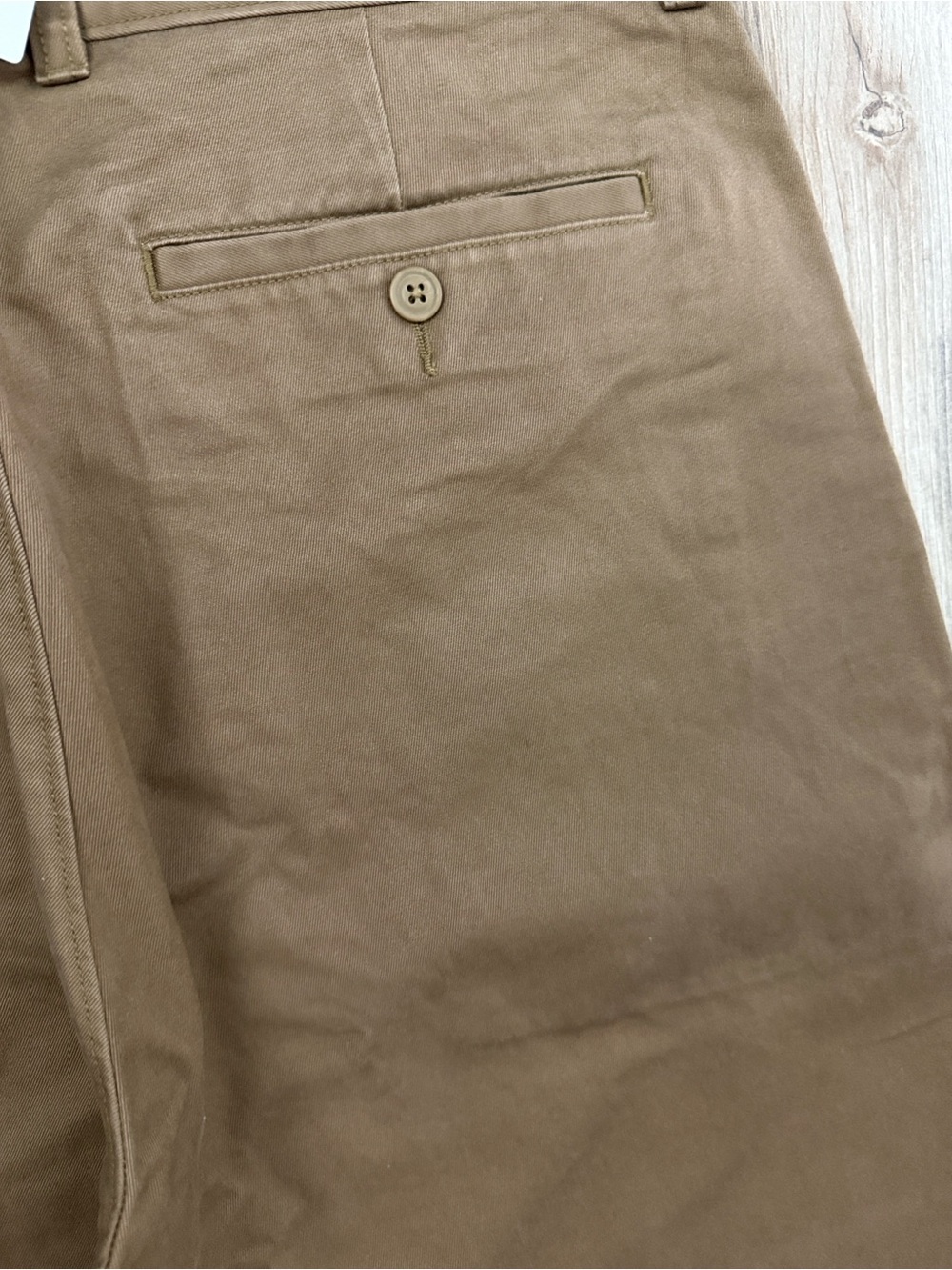 J. Crew Essential Brown Straight-Leg Chinos 100% Cotton - Picture 8 of 11